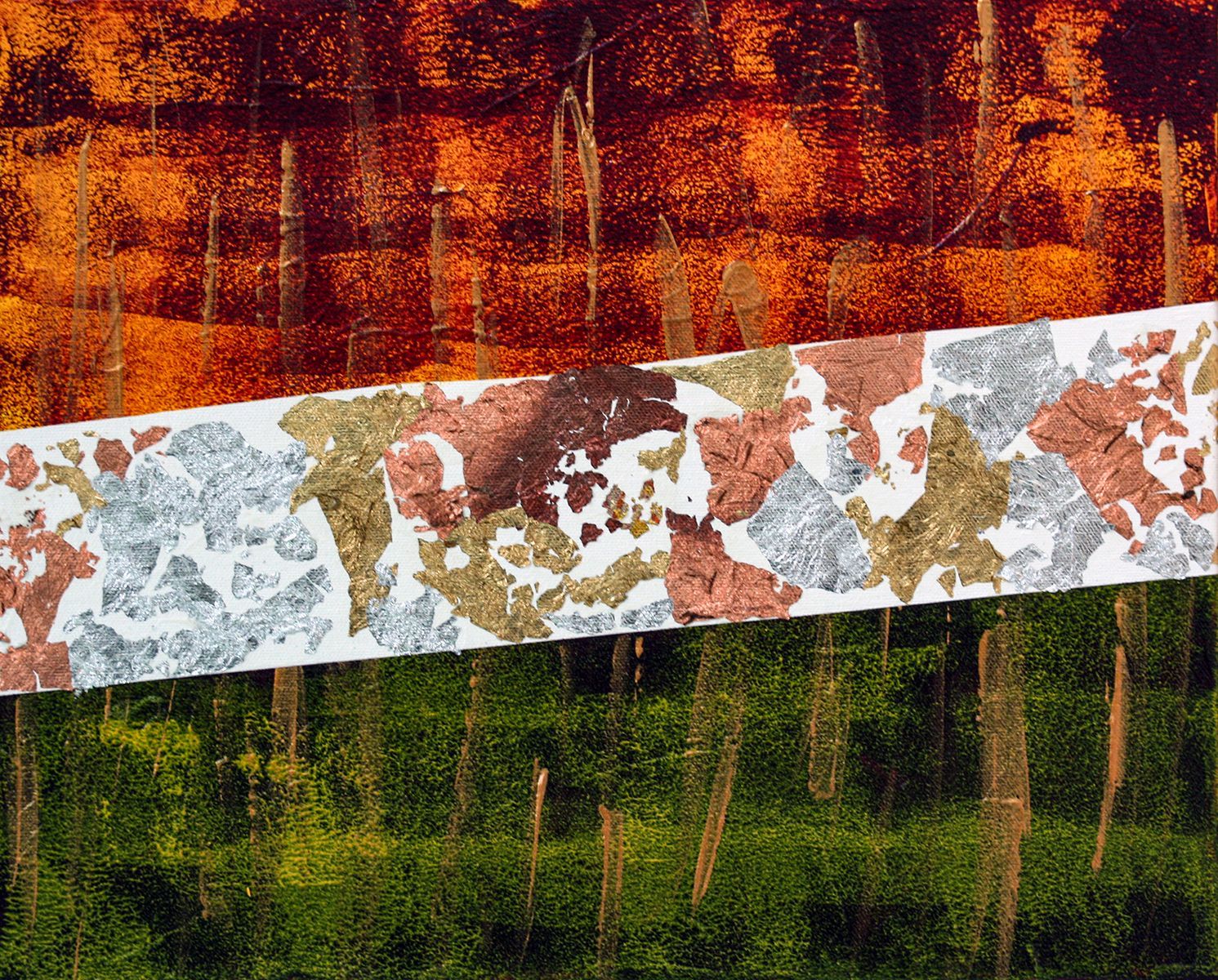 Toile du milieu.
