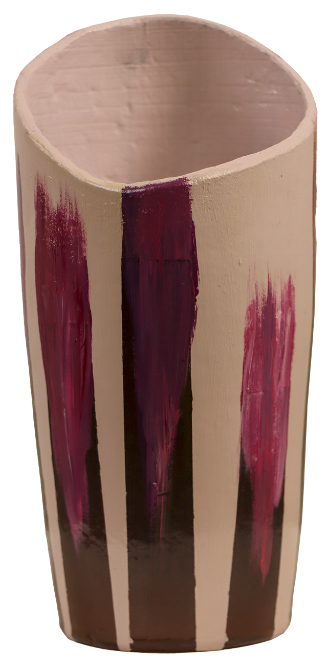 Vase rose