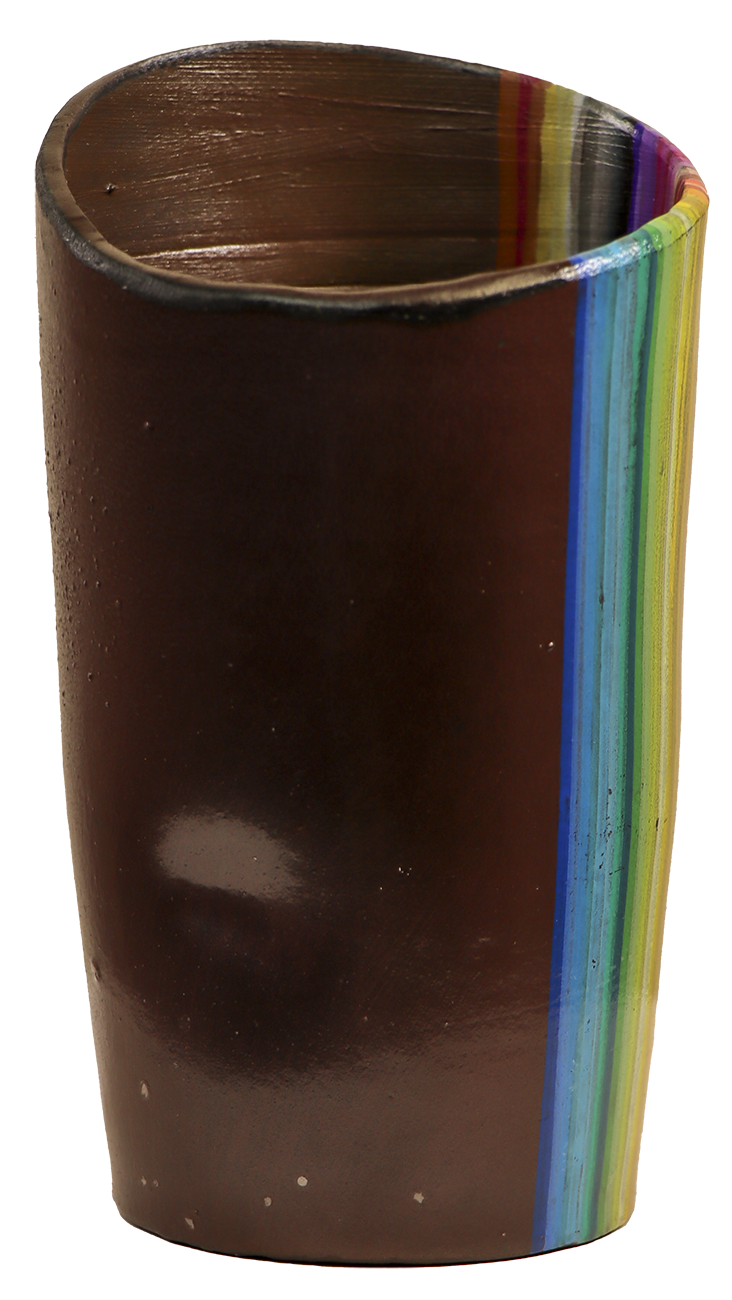 Vase en terre cuite.