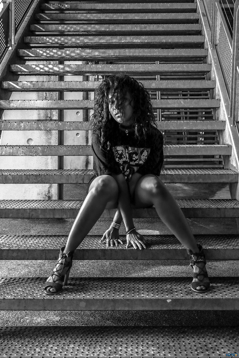 Shooting de Rahma Femme extravertie sexy