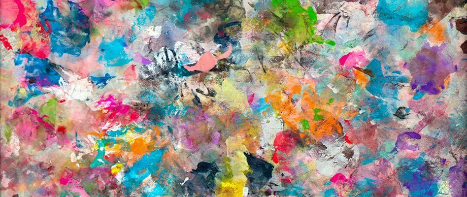 Peinture sur chiffon.