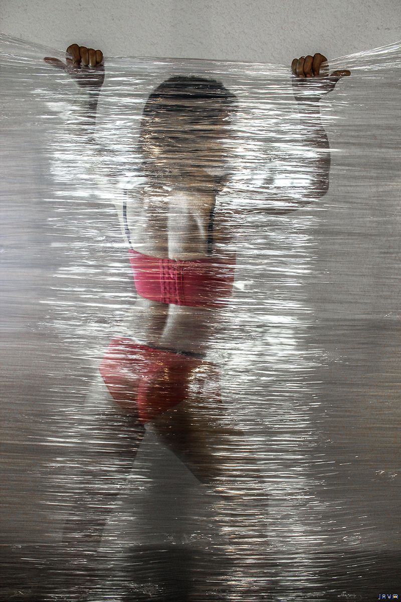 De dos en lingerie fine et sexy