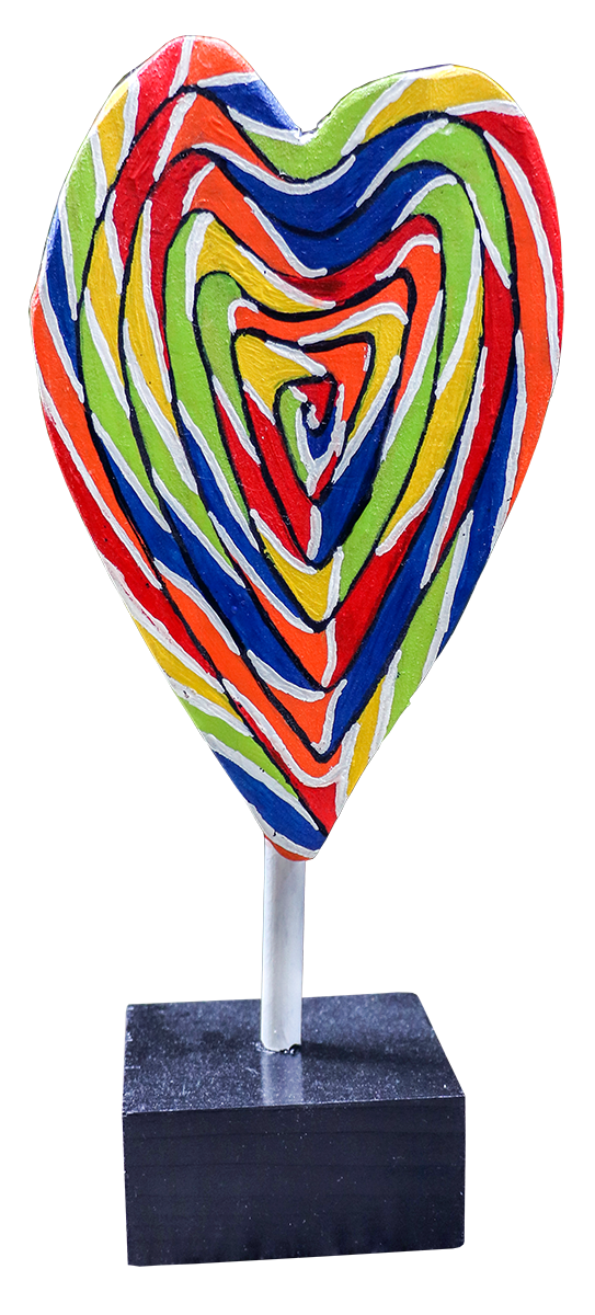 Sculpture de l'artiste plasticien jaym.