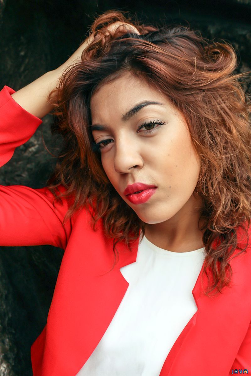 Rouge intense et sexy