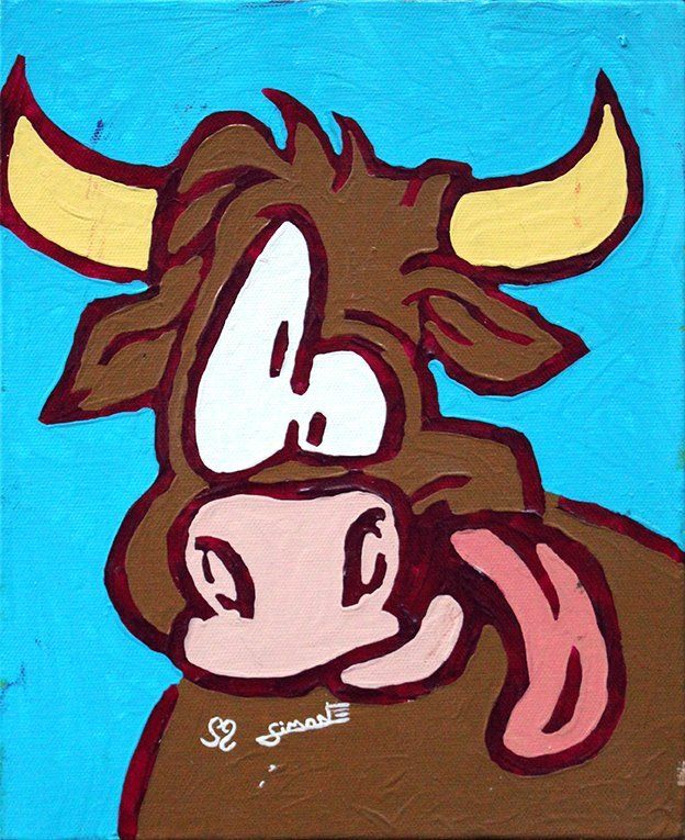 Logiquement un diptyque avec Meuh, elle a était séparée, signé par JAYM, artiste plasticien et photographe de Durtol