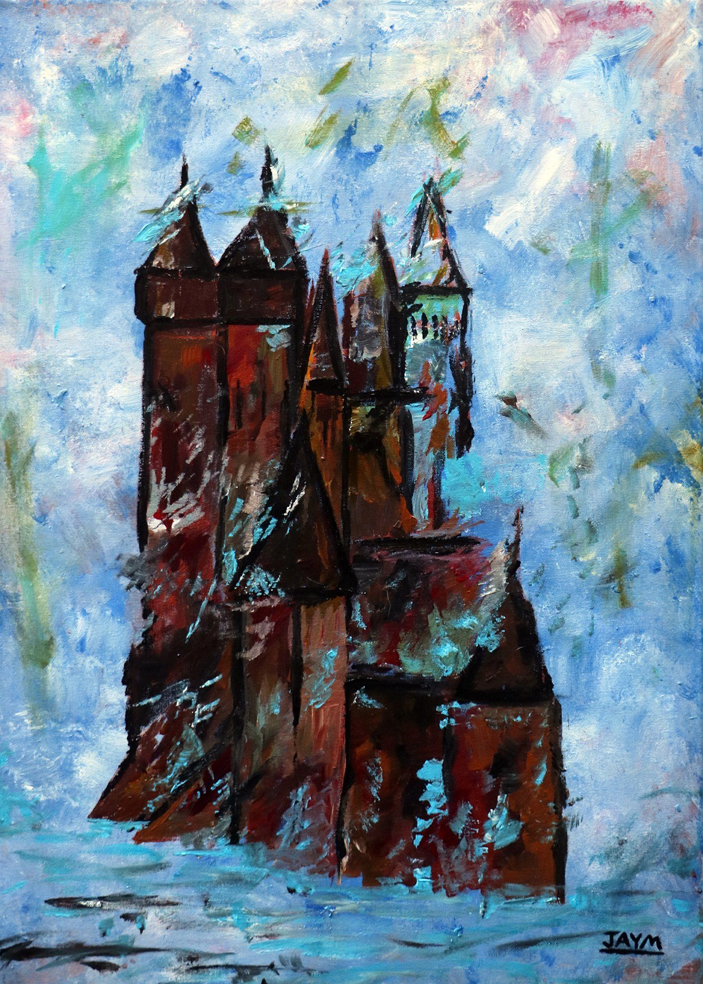 Bernard Buffet château de Val fontilles lanobre cantal