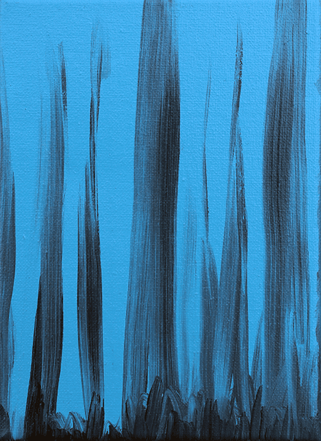 Toile qui conduis l'âme jusqu'au paradis, oeuvre de l'artiste d'auvergne : JAYM