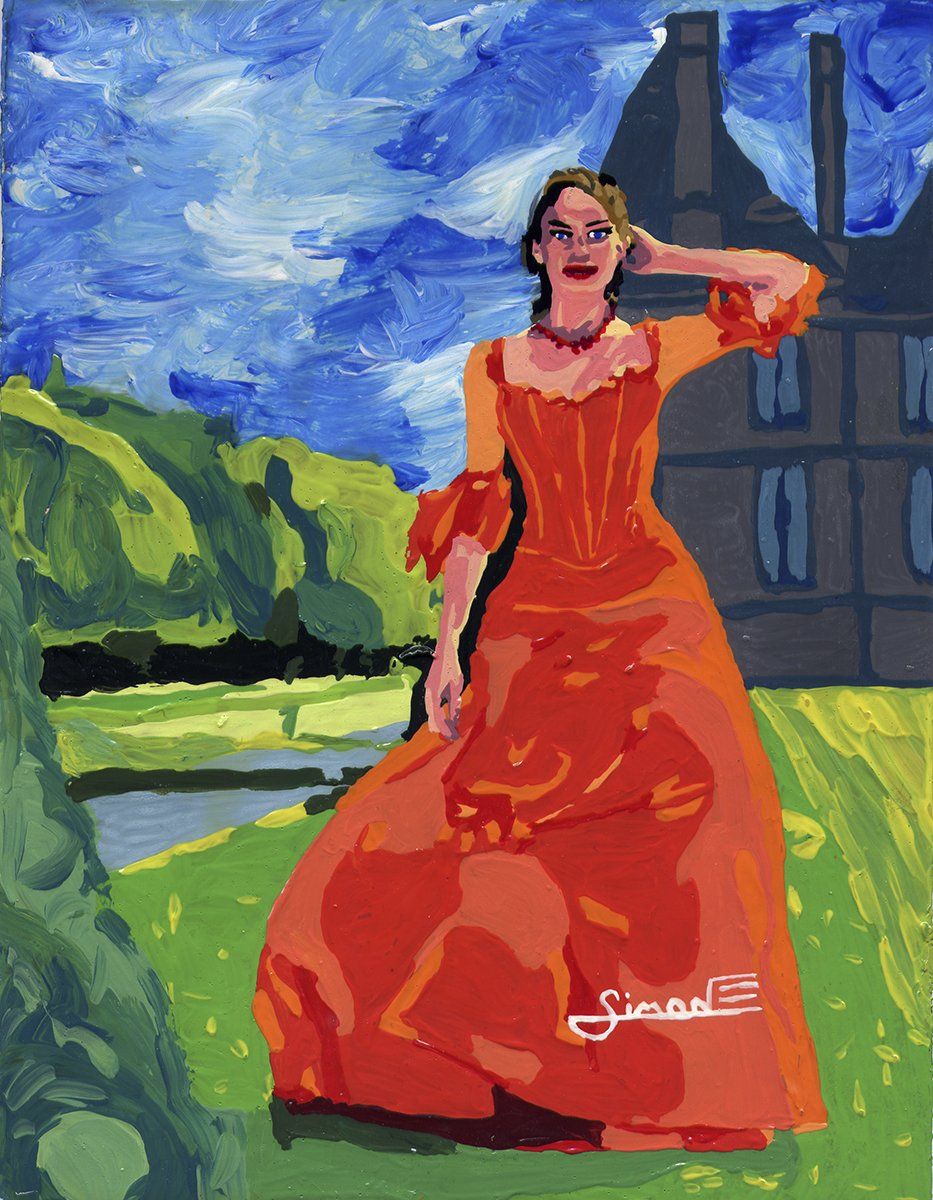 Femme de château, bourgeoisie française