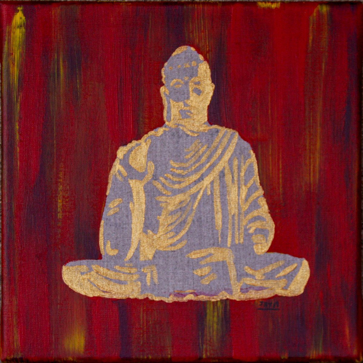 Diptyque avec la toile n°186 - Moi ta sœur.