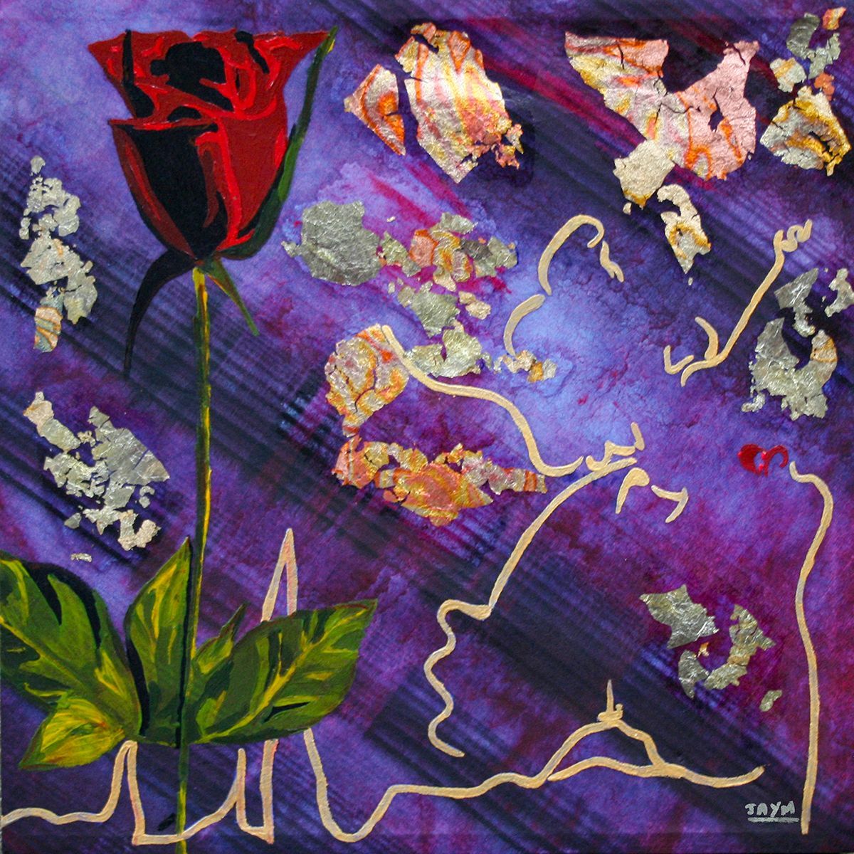 La plus belle rose du monde.