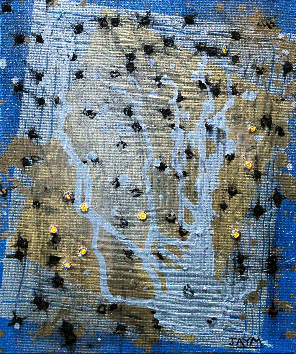 Implosion lumineuse avec des LEDs.