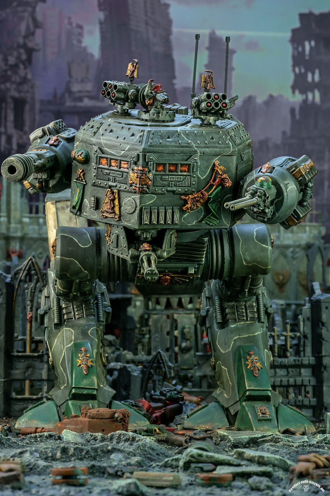 Model of a imperial Battle Titan