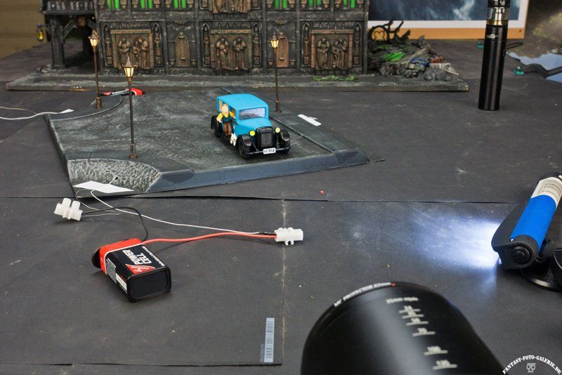 bild aufbau eines tabletopdioramas