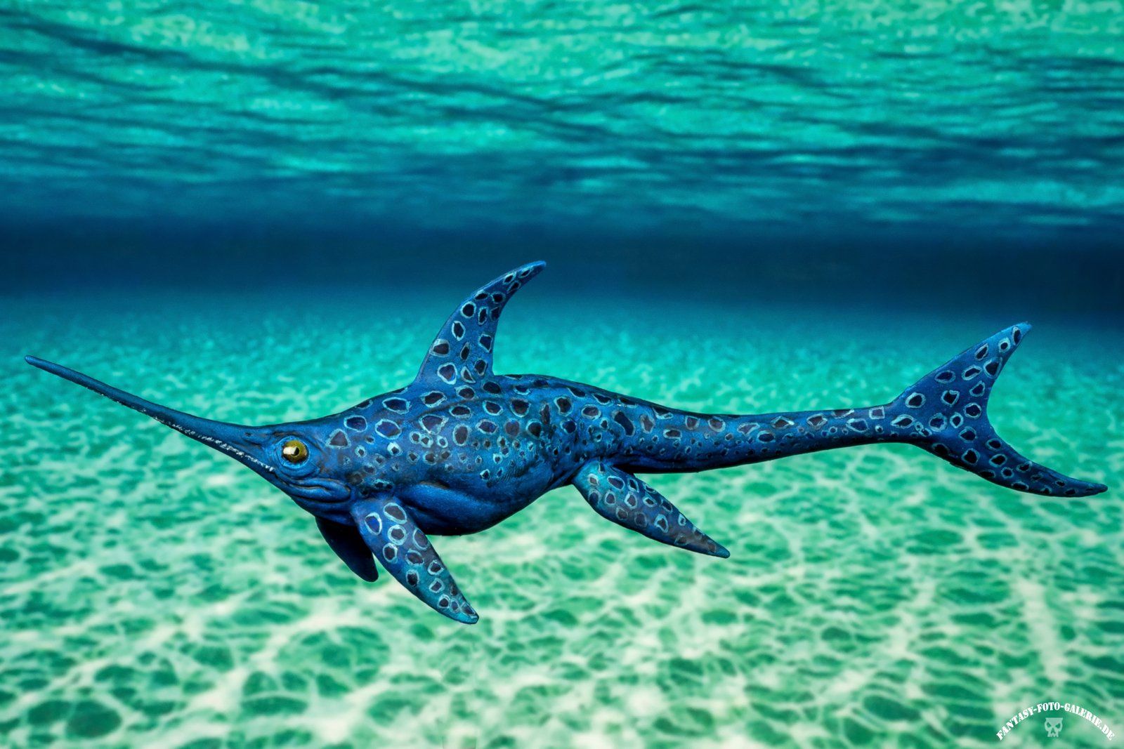 modell eines Eurhinosaurus