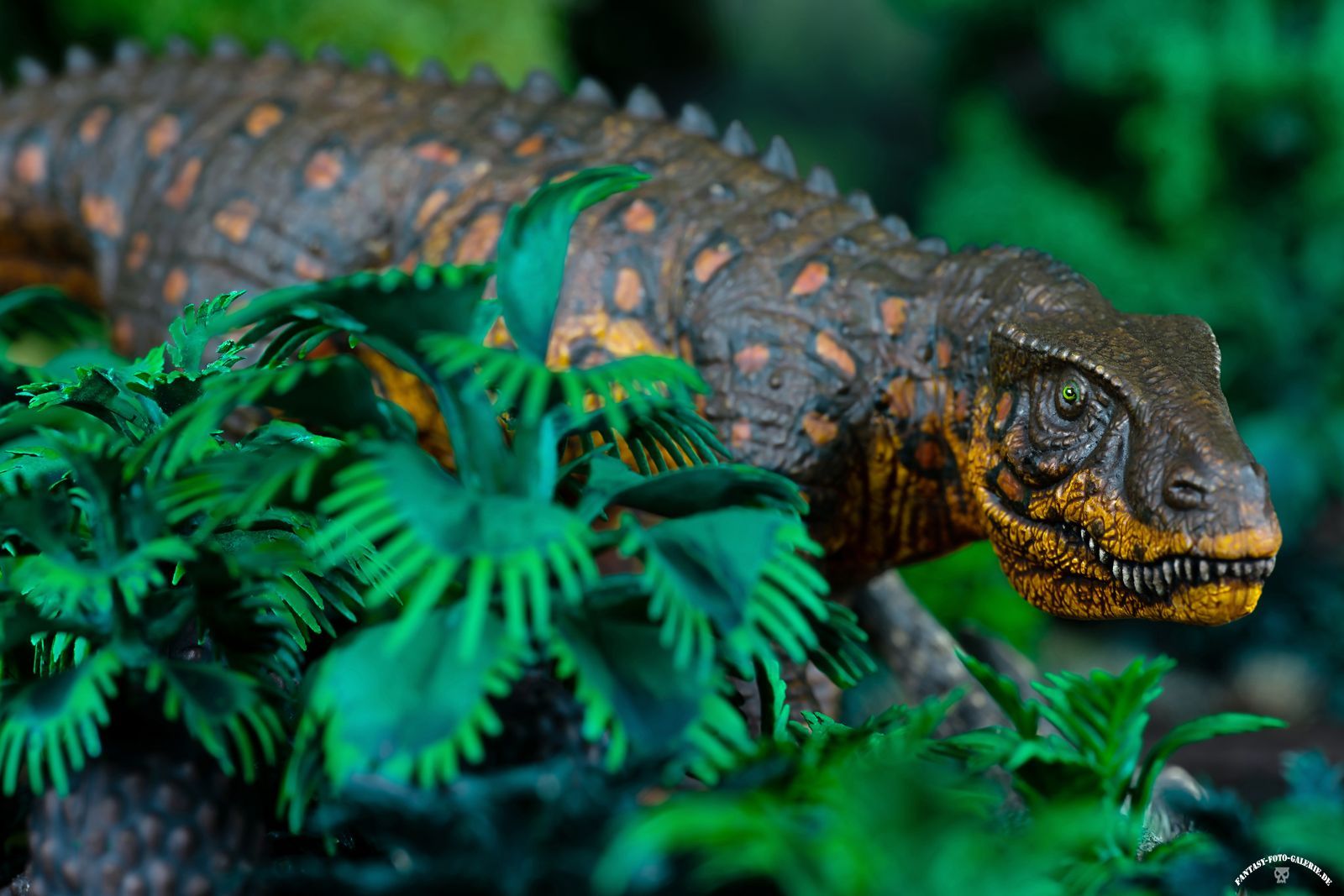 fantasydiorama mit Postosuchus