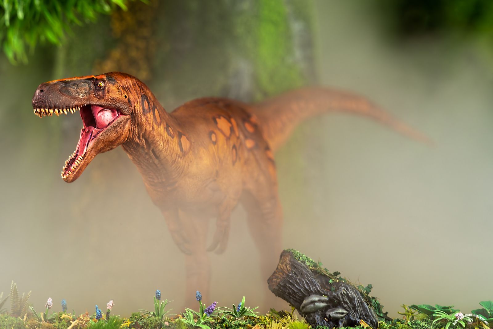 dinosauriermodell eines Megalosaurus