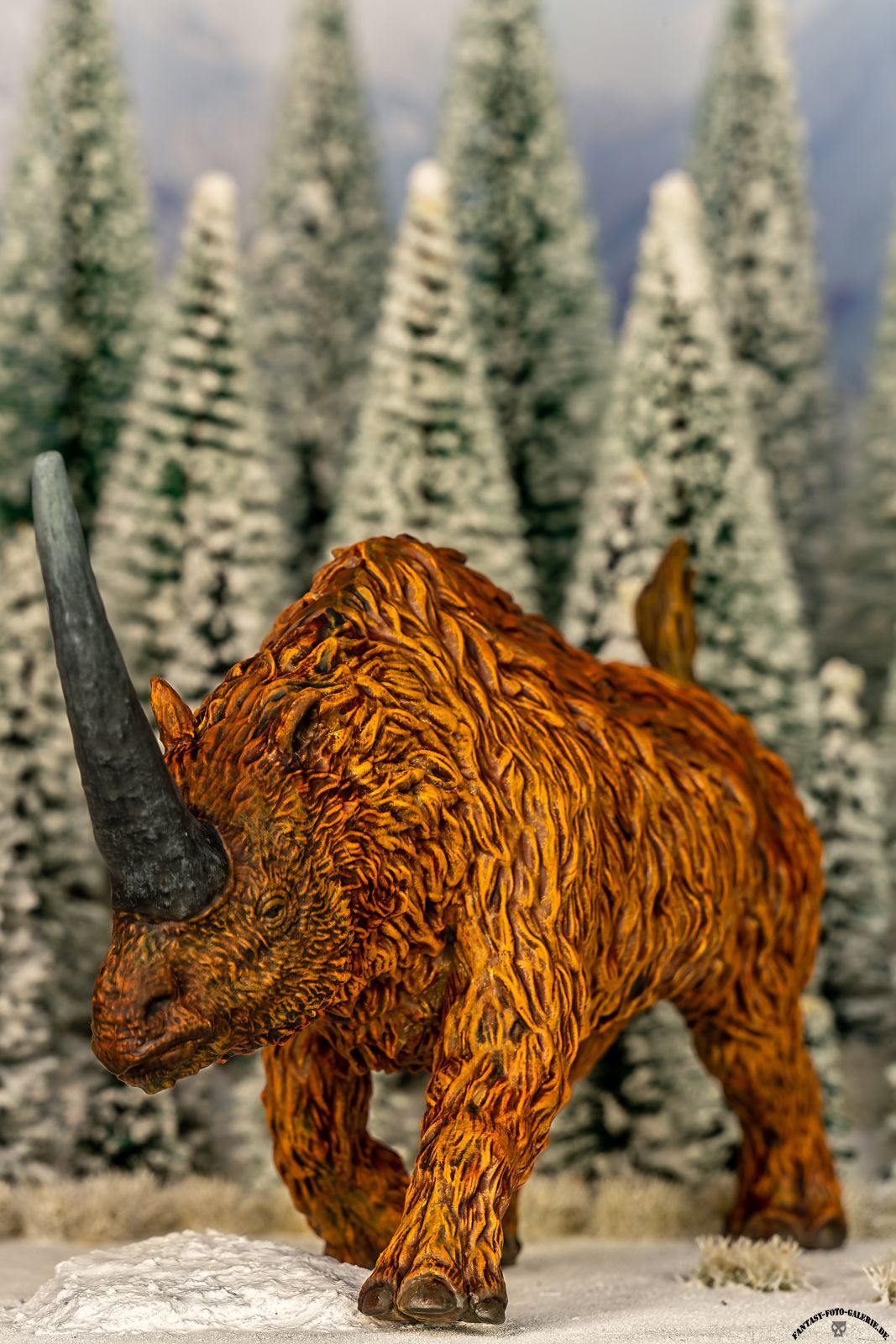 modell eines sibirischen Einhorns