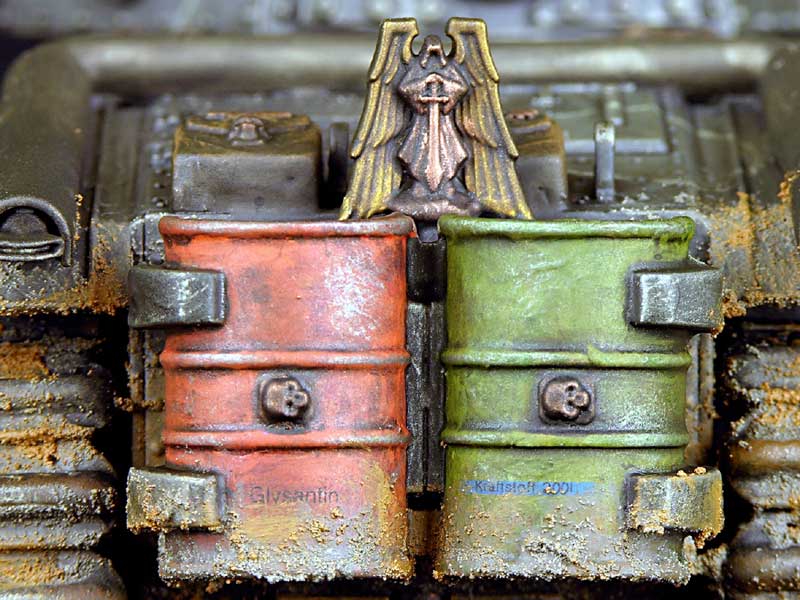 Tabletop Datenblatt Sturm Flamm Panzer Loge