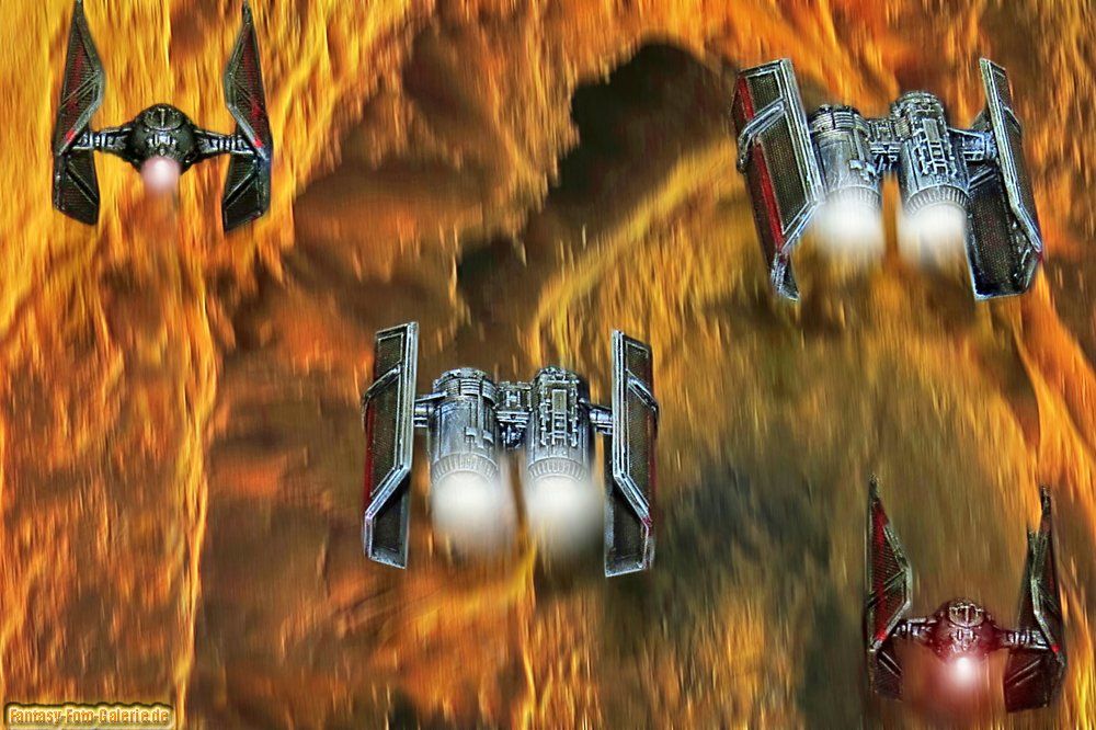 Tabletop Starwars Spaceships Fotografie