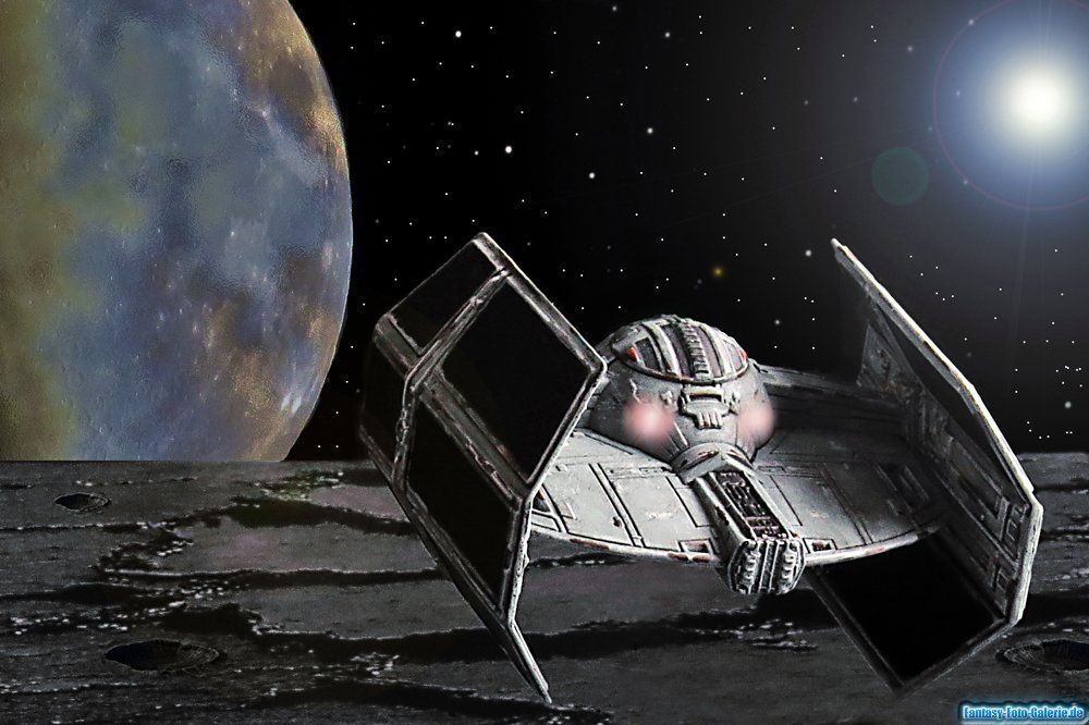 Tabletop Starwars Spaceships Darth Vader, Soloflight