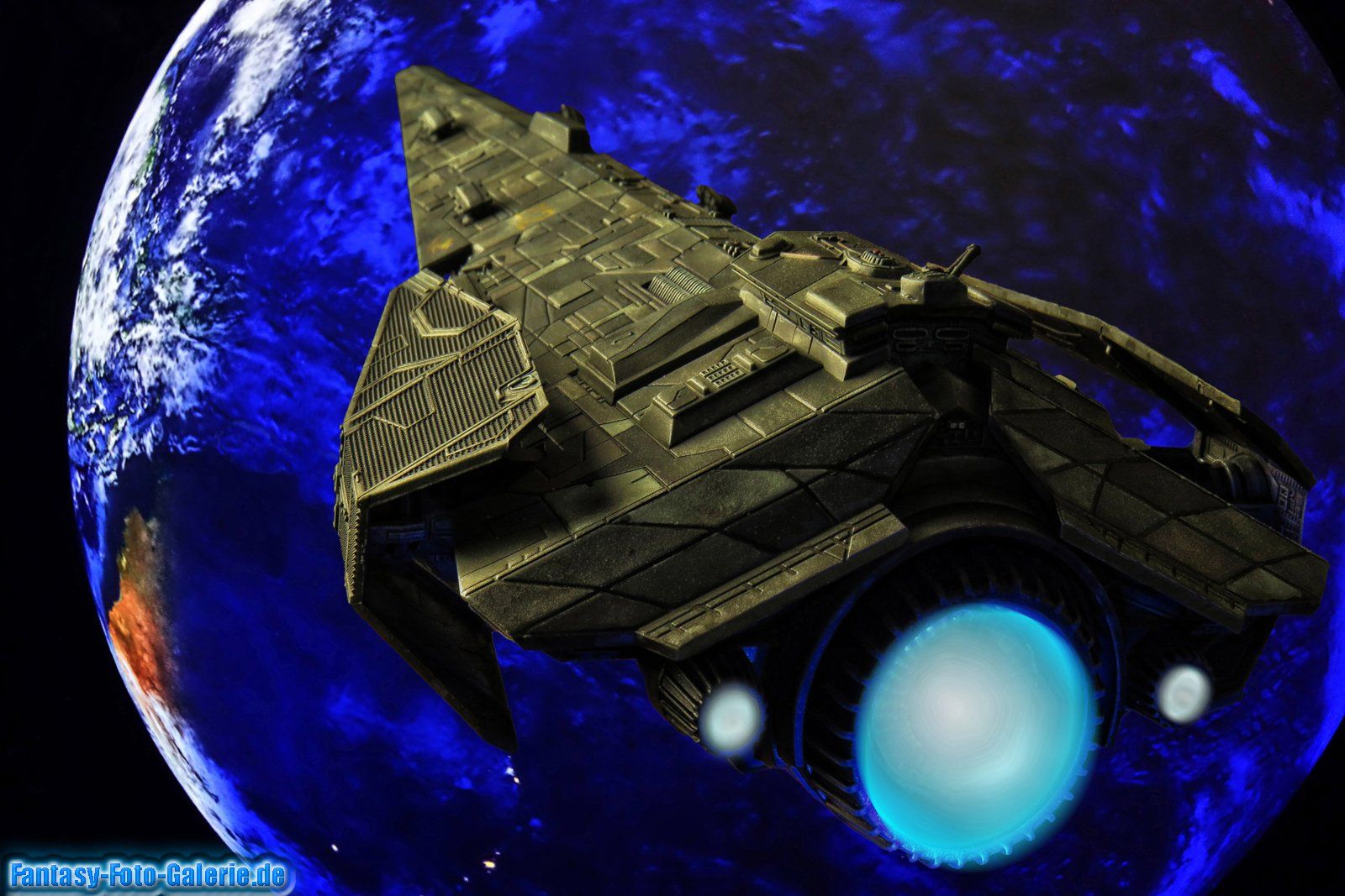 Tabletop Photographie Raumschiffe