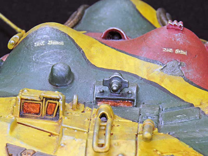 Modelbau Datenblatt Bomber Sturmfalke der Deathkingdivision