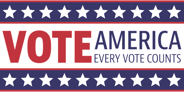 Vote, America, every vote counts. Image: Mary Pahlke, via Pixabay