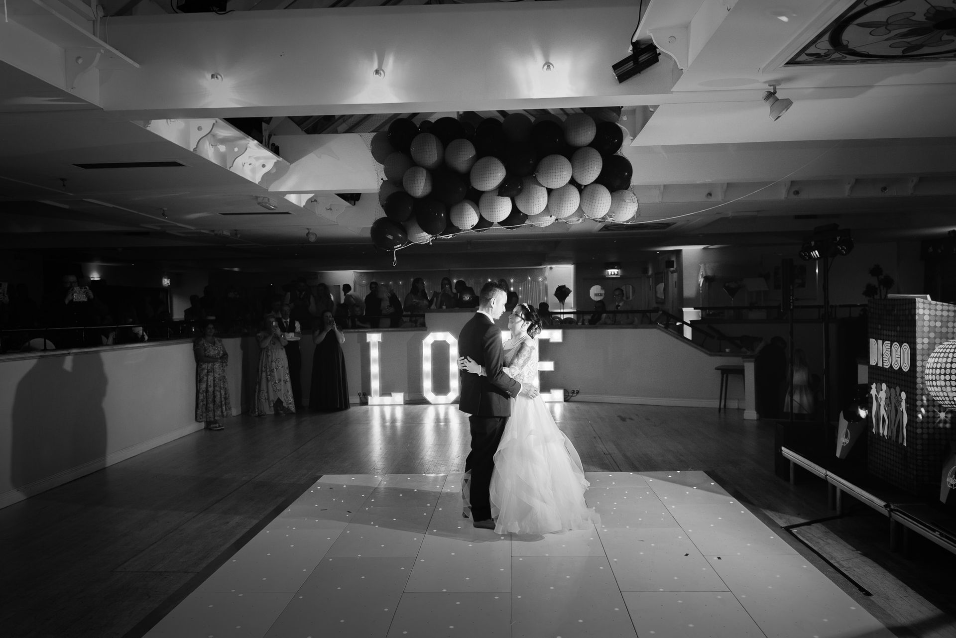 Hotel wedding venue function room in Warwickshire near Leicestershire border.