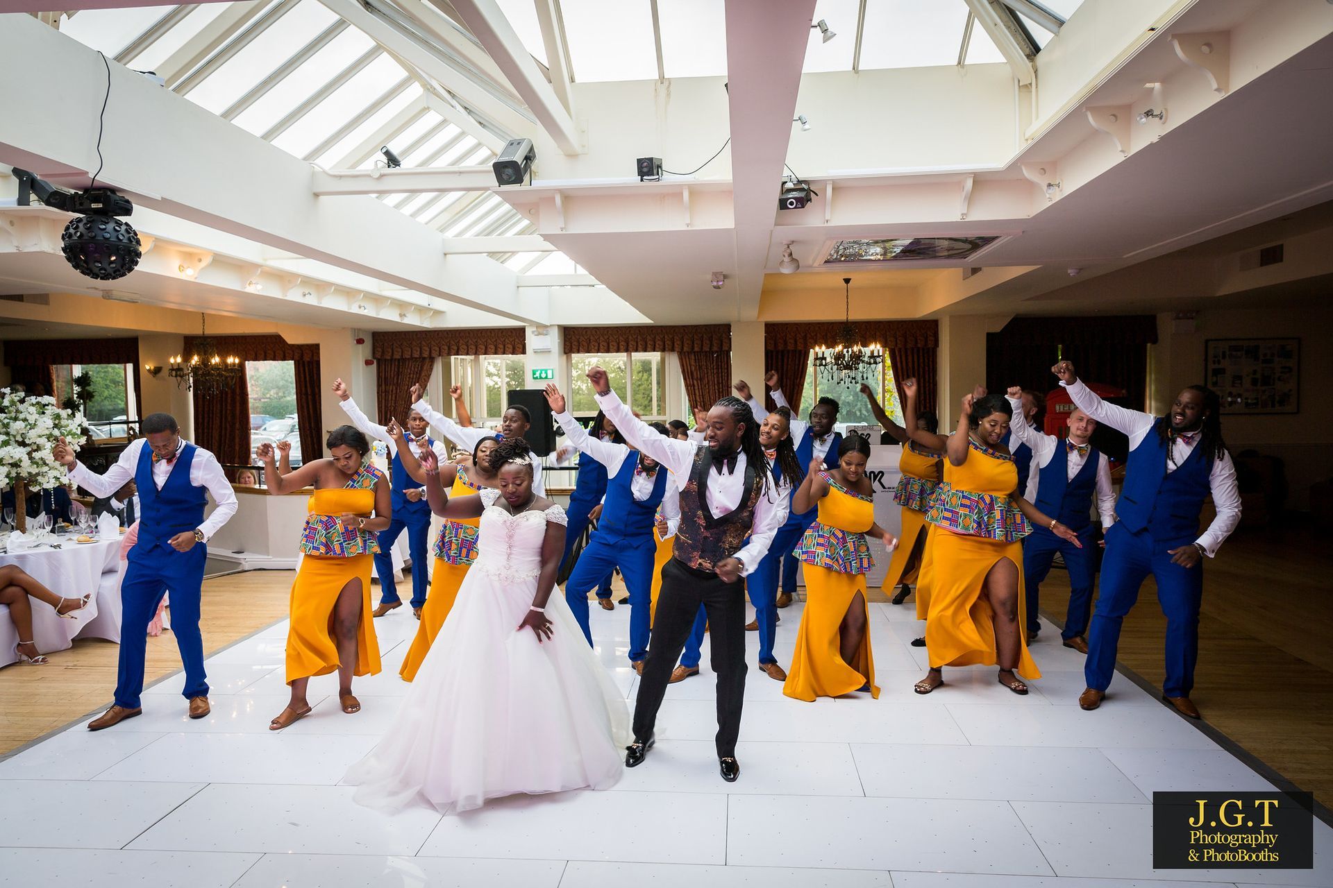 Hotel wedding venue function room in Warwickshire near Leicestershire border.