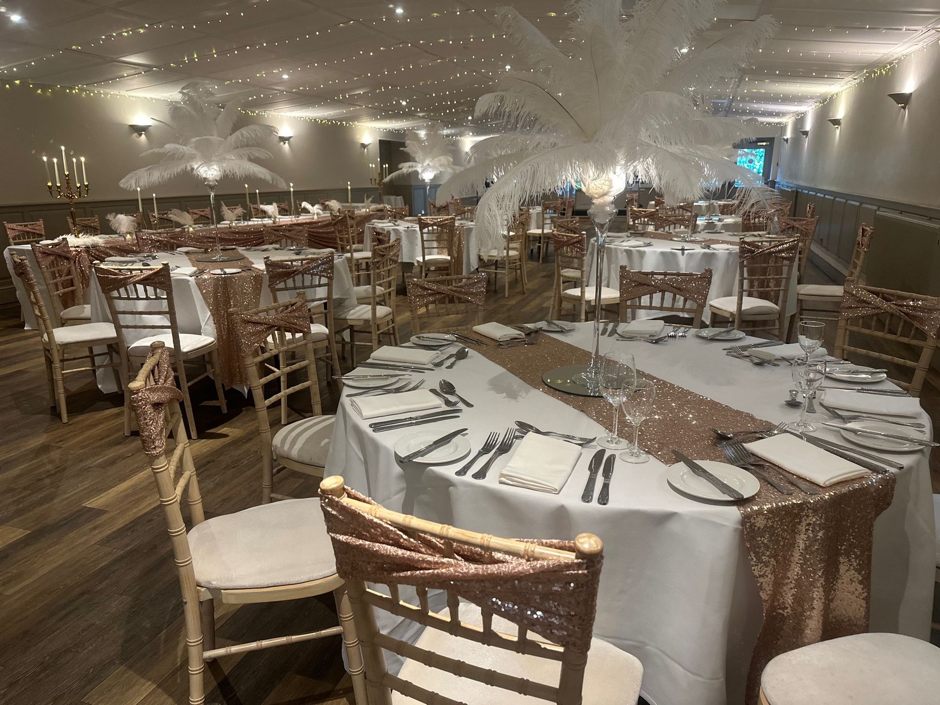Hotel wedding venue function room in Warwickshire near Leicestershire border.