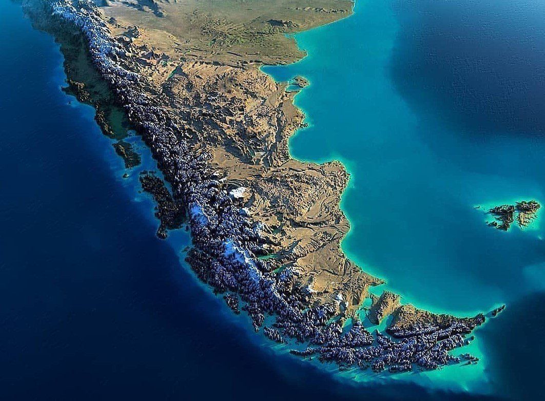NASA Chile Space Map NASA Chile Space