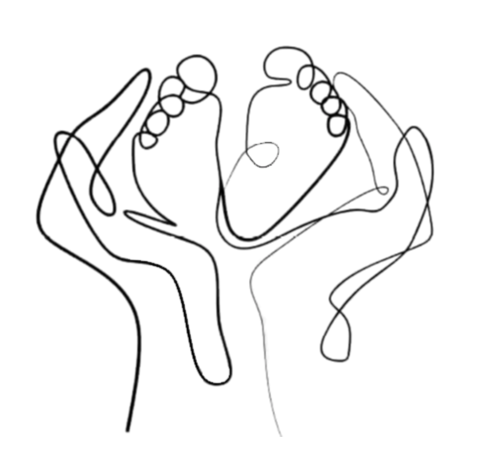 Logo Bindungszeit Ein Bild mit einem See im