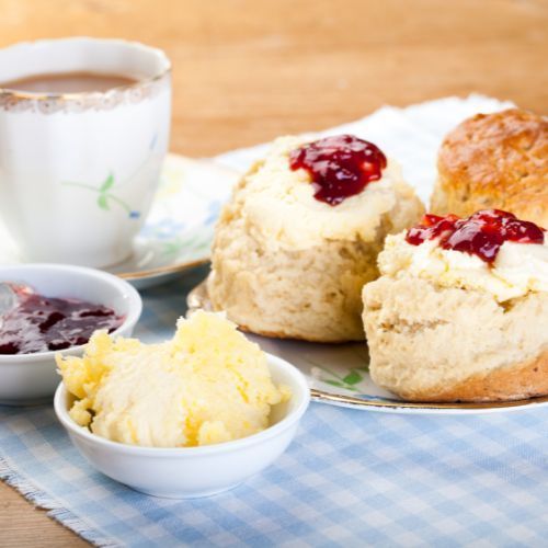 English Cream Tea English Cream Tea scones and jam