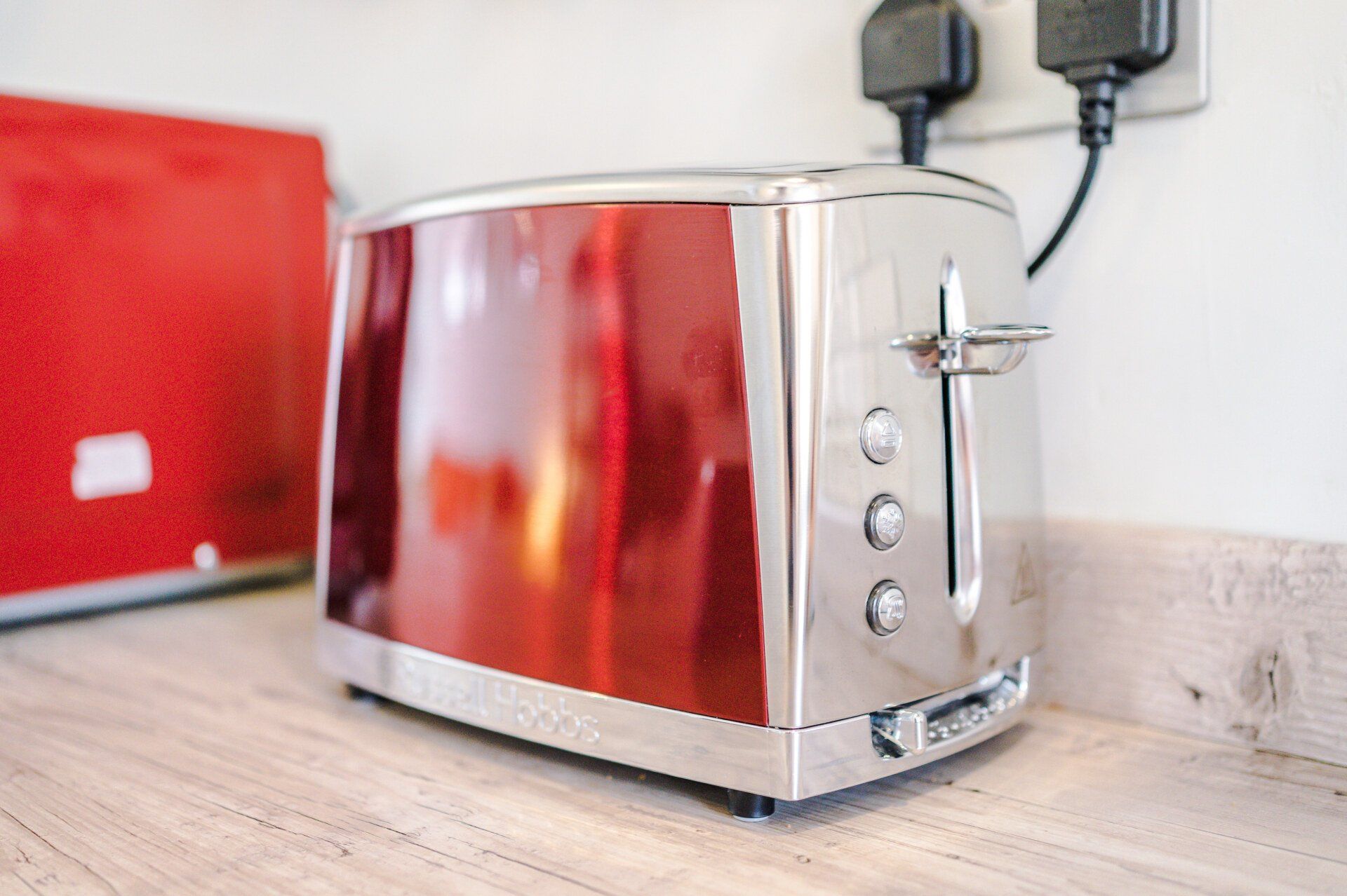 toaster in kitchen