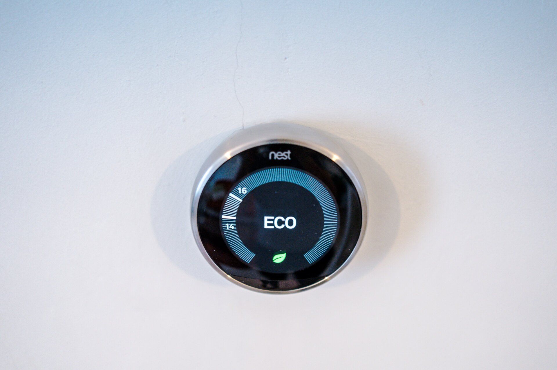 NEST central heating control