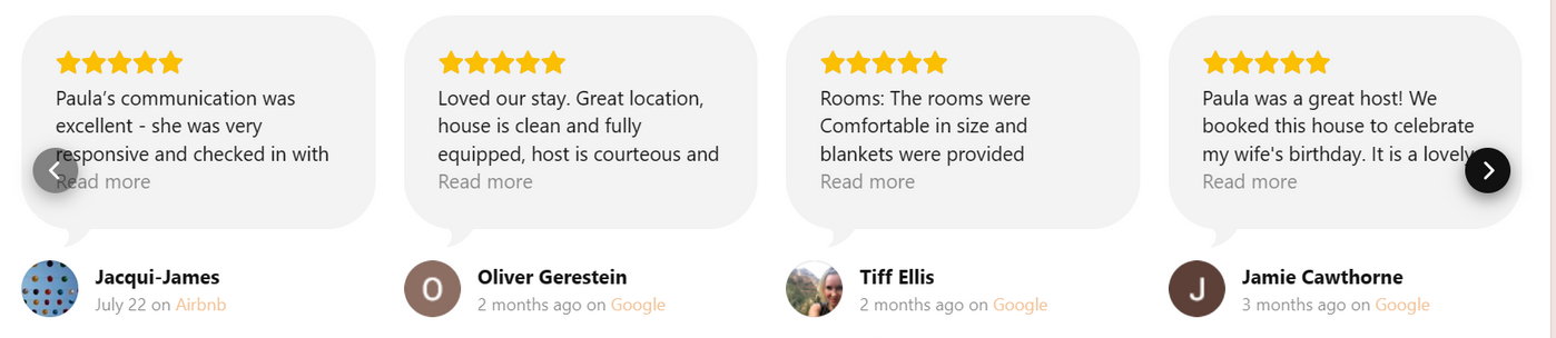guest review from google