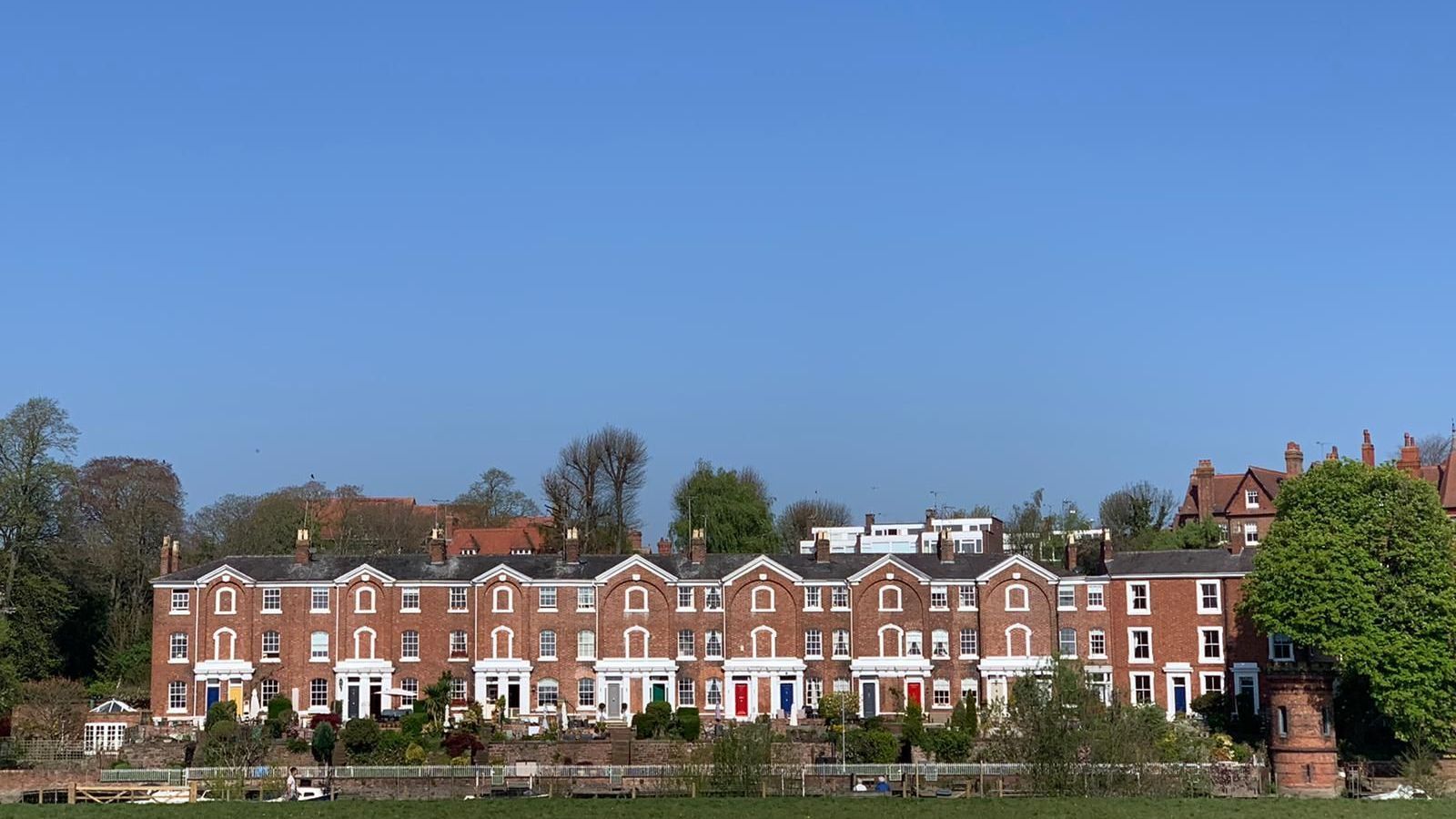 the meadows river walk in Chester