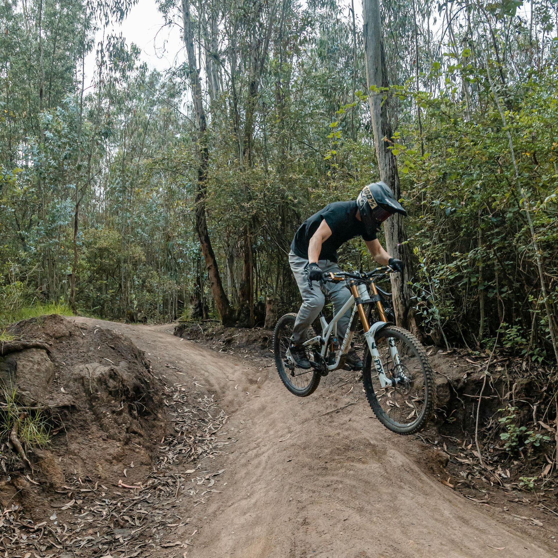 bikers at llandegla forest