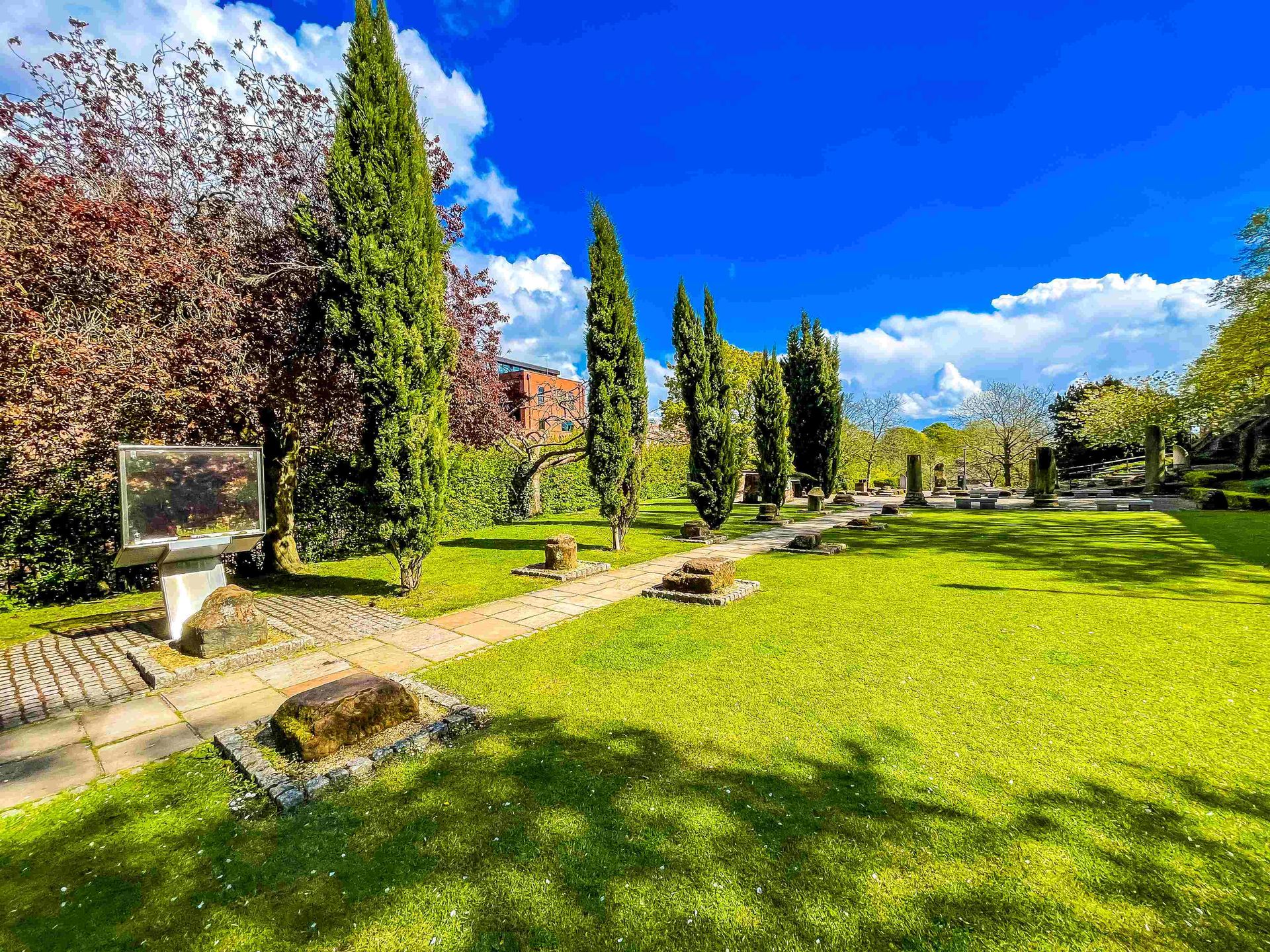 chester roman gardens, uk