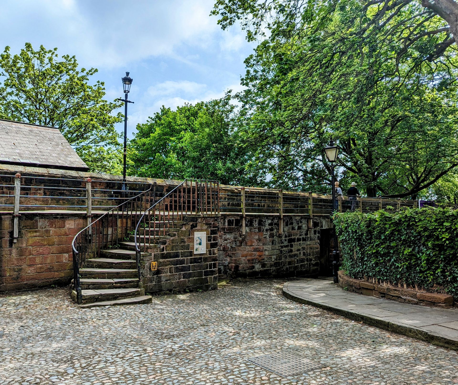 city walls in chester