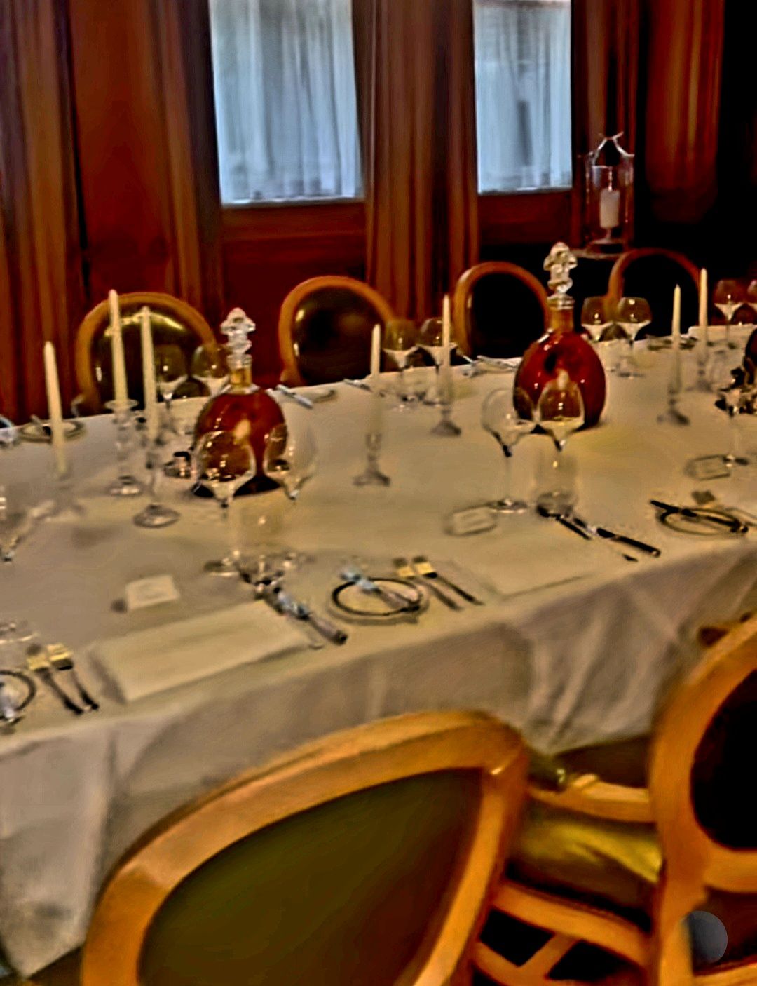 Fine dining experience