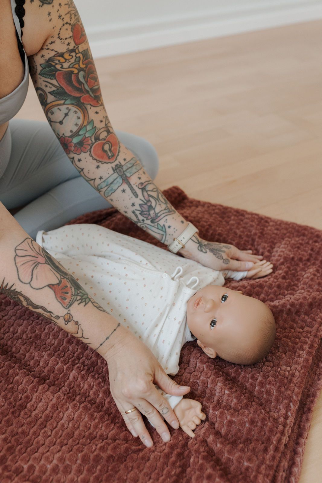 Babymassage Kurse in Köln Porz mit Jasmin Buwing