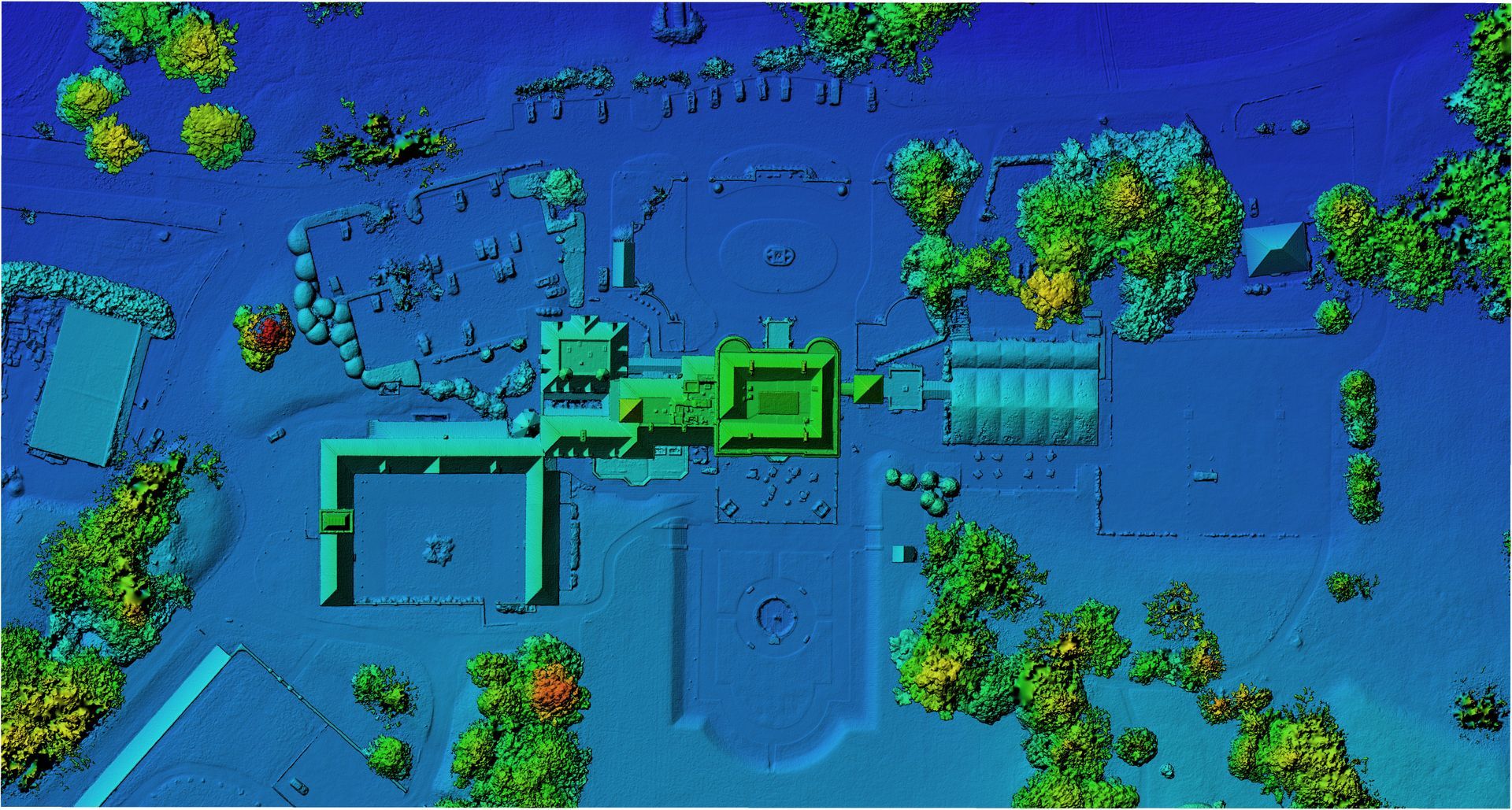 Reds Higher, Blues lower, Greens inbetween Oakley DEM