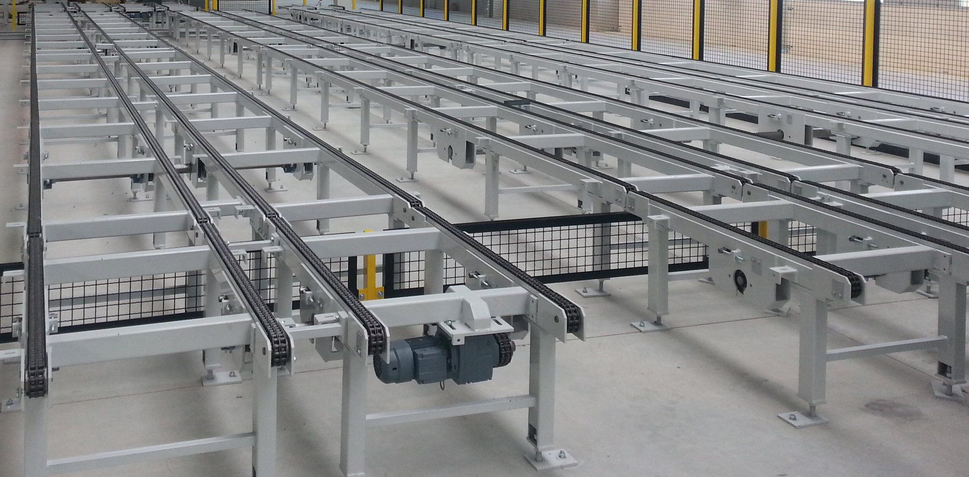 Kettenförderer im 24 Stunden Speicher