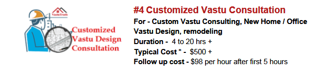 Custom Fully Compliant Vasthu Design & Remodeling Consultation