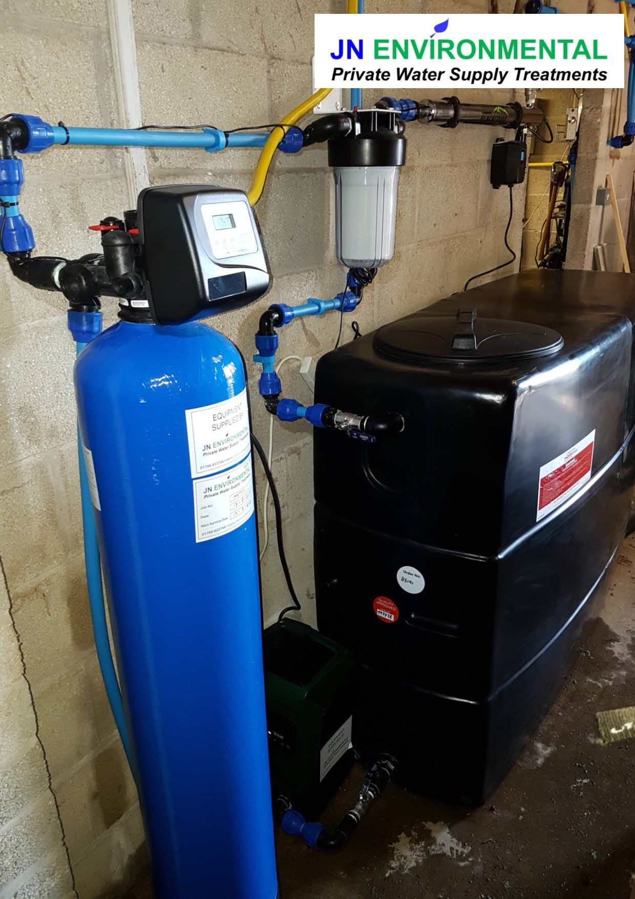 Private Water Supply Installation In Wincle, Cheshire | Spring Water Supply