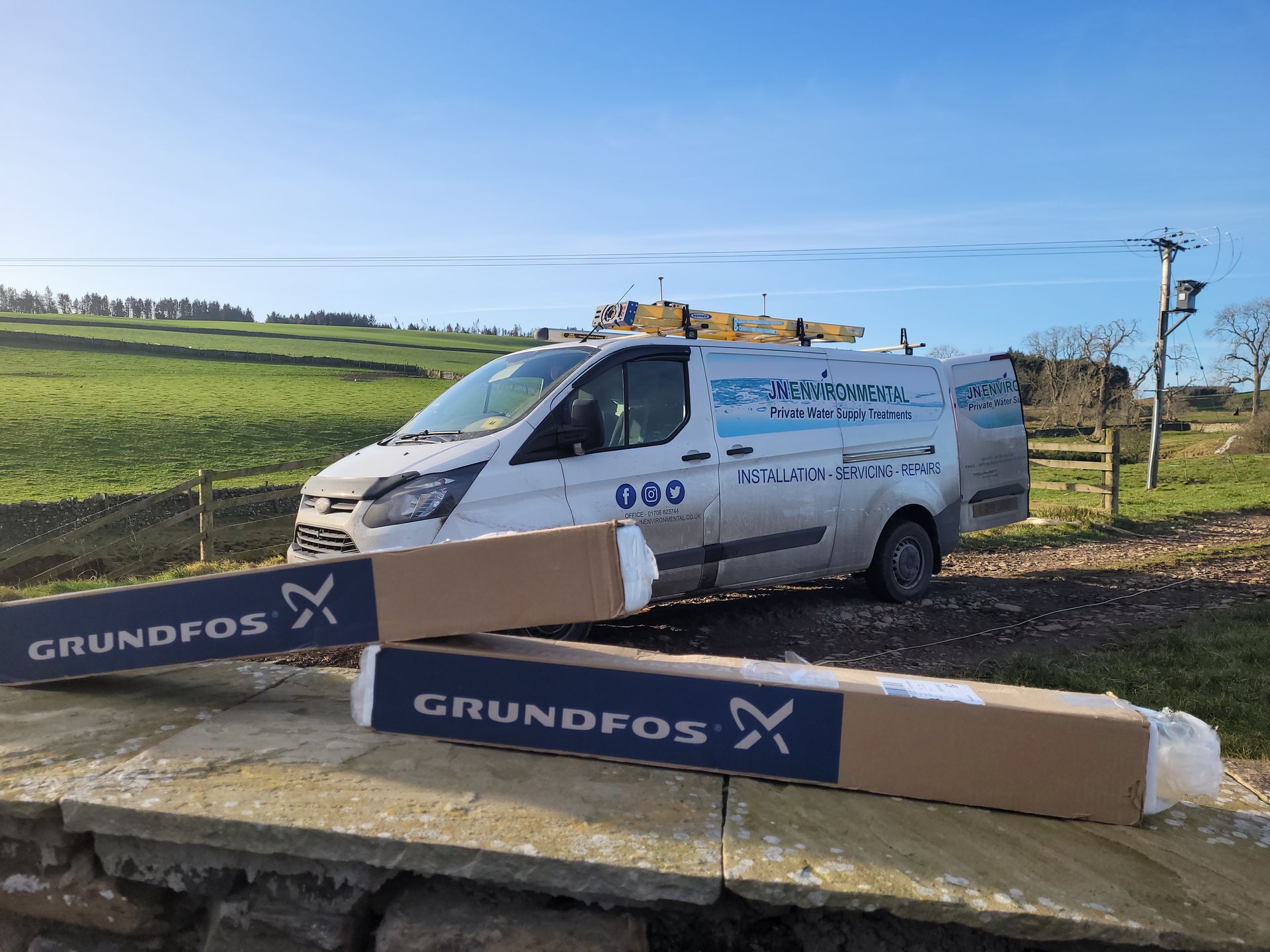 farms with a private water supply | farms with a borehole | farms with a water spring