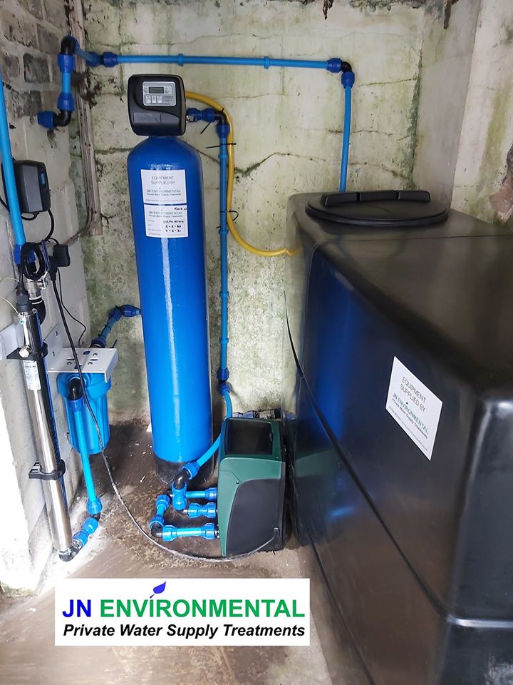 Spring water filter system in Delph, Saddleworth