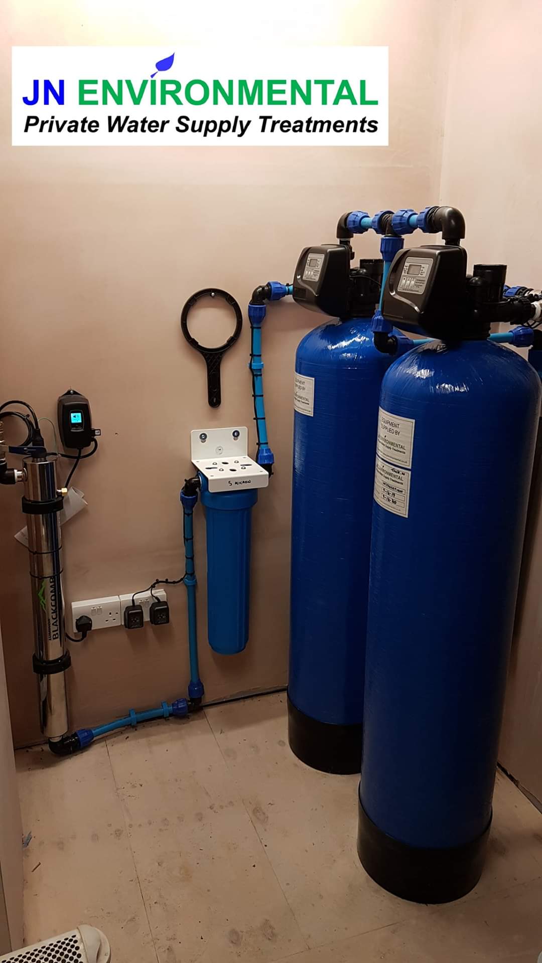 Private Water Supply Installation In Tal-y-Llyn, Wales