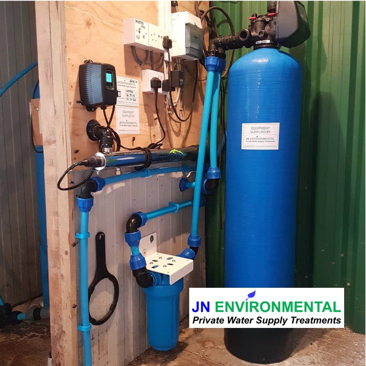 Private Water Supply Treatment in Powys | Borehole & Well Water Supply